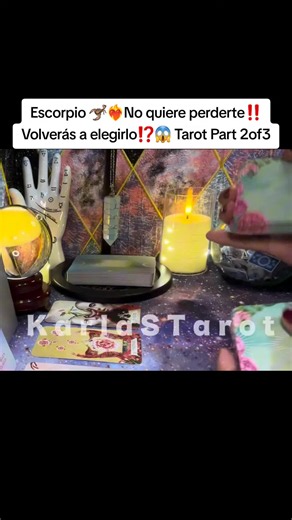 Escorpio 🦂❤️‍🔥No quiere perderte‼️Volverás a elegirlo⁉️😱 Tarot Part 2of3 #tarot #tarotreading #escorpio