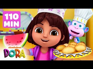 Play with Dora For 110 Minutes! 💗 Sing, Cook, and Read Stories! | Dora & Friends - Videos For Kids