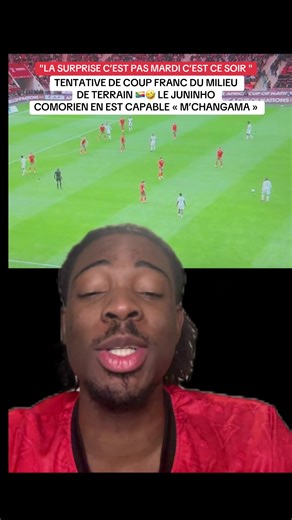 Il est allé au bout de sa démarche #football #comores #maroc #mchangama #humour