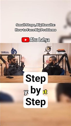 How Small Steps Can Solve Big Problems | by ‪@AbuLayha‬