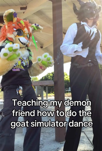 Learn the Goat Simulator Dance with Friends