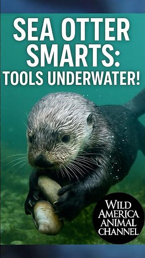 Sea Otter Smarts: Tools Underwater!