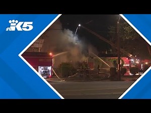 BREAKING: Suspected arson at Seattle funeral home
