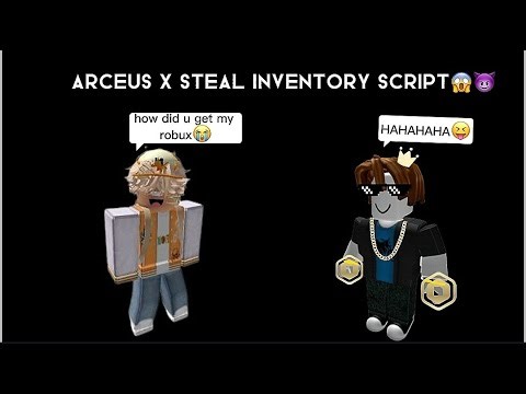 Arceus X - Steal inventory script😎😱