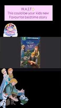 Disney Frozen Read Aloud book #booksforkids #booksforbeginners #disneyprincess #frozen2