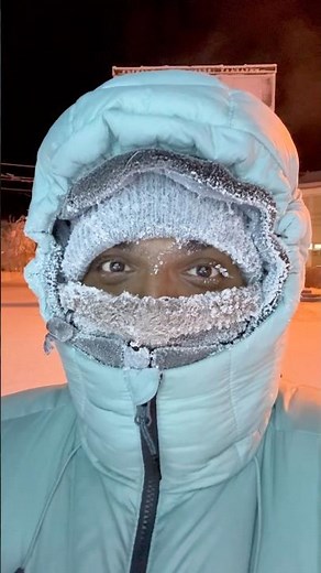 -40°C Coldest City in the World📍Yakutsk, Siberia, Russia