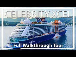 Celebrity Xcel | Full Walkthrough Ship Tour & Review | All Cabins 4k ultra New