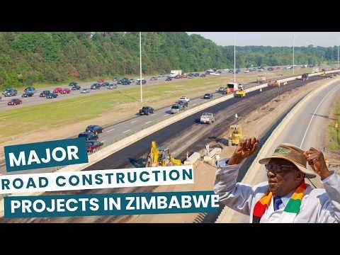 Key Roads Under Construction Projects in Zimbabwe Mabvuku Interchange Bulawayo Victoria Falls Rd +12