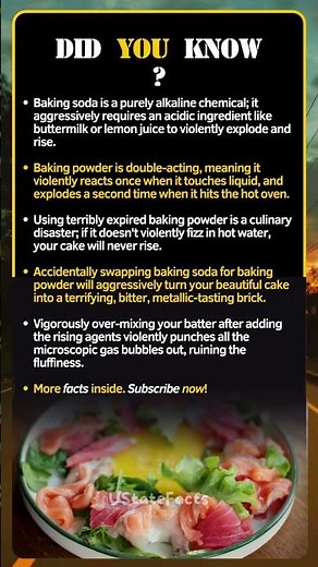 The Chemical Explosions Inside Your Cake