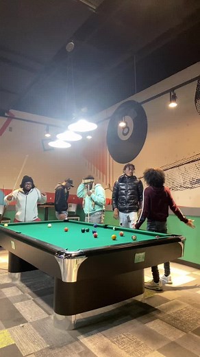 Exciting Pool Game Moments with Friends