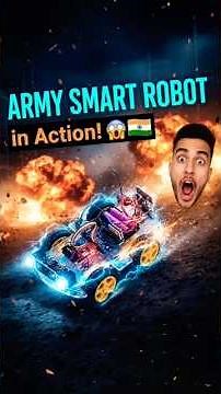 I Built an ARMY ROBOT in 10 Days… And It Went CRAZY!? 😱🇮🇳" ✅
