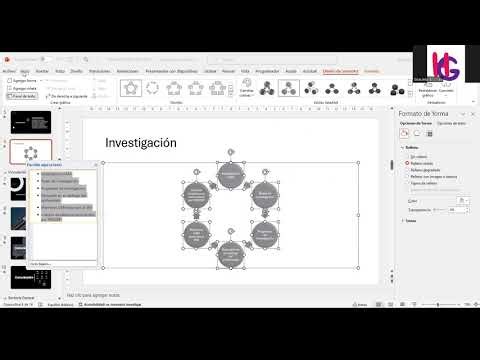 PowerPoint. Convertir texto en SmartArt