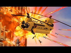 Realistic Helicopter Shootdowns & Crashes 32 😱 Teardown
