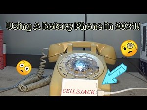 Using A Rotary Phone in 2021!!