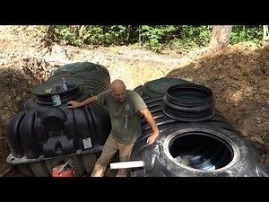 Installing a Low Pressure Pipe "LPP" Septic System - Today It's The Tanks