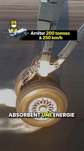 How do you stop a plane traveling at 250 km/h? ✈️