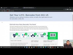 How to purchase barcode from GS1 website