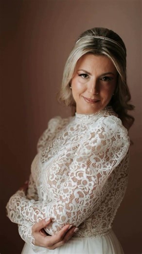 Real bride inspiration by Monica Loretti