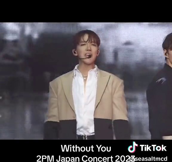 Without You, 2PM Japan Concert Day 2 #2PM #its2pm #JYP #2pm_15th_anniversary #2pm_15th_anniversary_concert