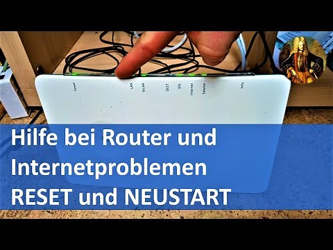 Hilfe bei Router und Internet Problemen | RESET und NEUSTART