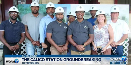 Downtown Hattiesburg breaks ground on the Calico Station