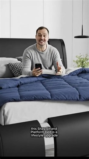Upgrade Your Bedroom with SHA CERLIN Platform Bed