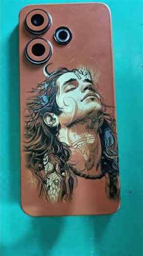 #Redmi 13 5g mobile back skin | mobile back stickers #trending #stickering #smartphone #radheradhe