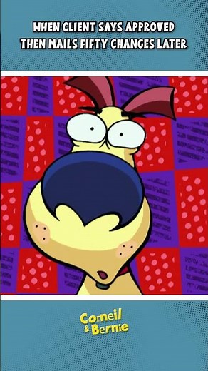 💼 Client Says Approved – Next Email: 50 Edits! #shorts #watchmychops #funnycartoons #memeshorts