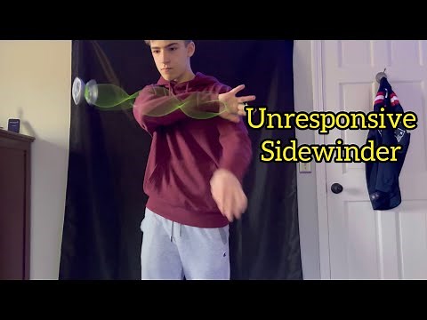 Unresponsive Sidewinder(Sideways DNA) yo-yo trick tutorial
