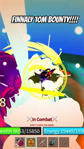 finnally!! getting 10m bounty in blox fruits #bloxfruits #pvp #roblox