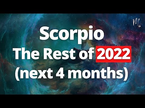 SCORPIO - "TRUST Yourself! New PATH!" The Rest of the Year (Next 4 Months) 2022 Tarot Reading