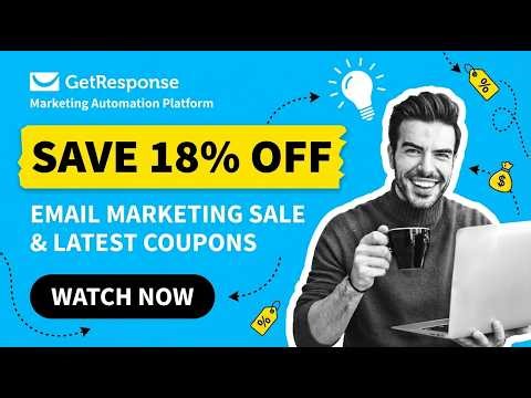 GetResponse Coupon Code & Sale 🚀 Save 18% on Email Marketing Platform & AI Automate Workflow