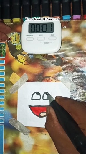 Drawing Epic Face in 40 Sec( Roblox) #trending #foryou