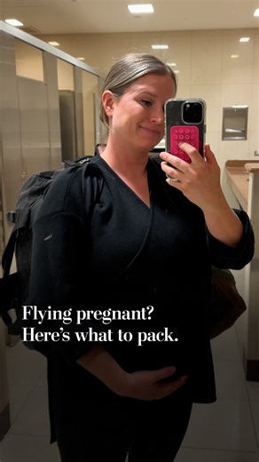 Tips for flying pregnant