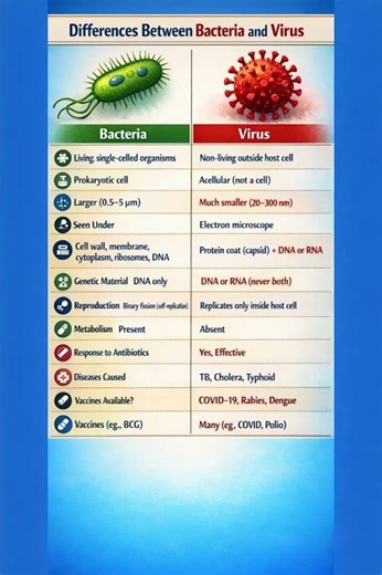 Bacteria vs Virus: The Truth Most People Don’t Know! // What’s the REAL?