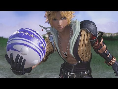 Dissidia Final Fantasy NT - FFX Tidus - All Intro, Summon, Boss, Loss & Victory Quotes