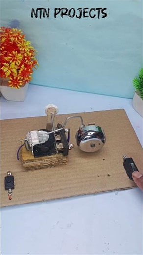 Amazing Electric Bell🔔 with 12V Relay ⚡🔌 #simple #new #amazing #experiment #schoolproject #hacks