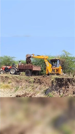 JCB 3Dx vs Tractor 🚜 #jcbvideo #jcb #jcb3dx #jcbtractor #tractor