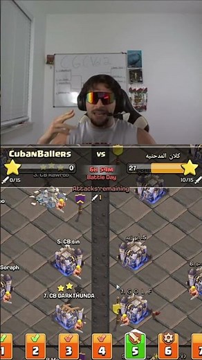 Clash of Clans best leaders #gaming #clashofclans #viral #coc #streamer