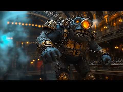 Steampunk Circus | Creepy Monsters | AI Short Film
