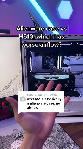 Alienware vs NZXT H510: Airflow Comparison