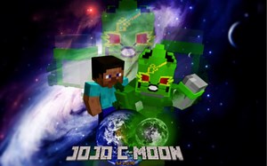 （我的世界）PE国人自制超优质替身C-moon 重力之王！Addon