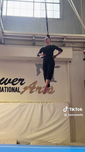 Aerialist Hair Hang: Stunning Spin Sequence