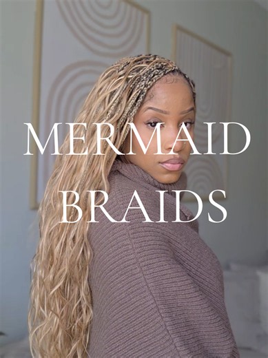 Mermaid Braids Crochet Hair Tutorial — Easy Mermaid Braids