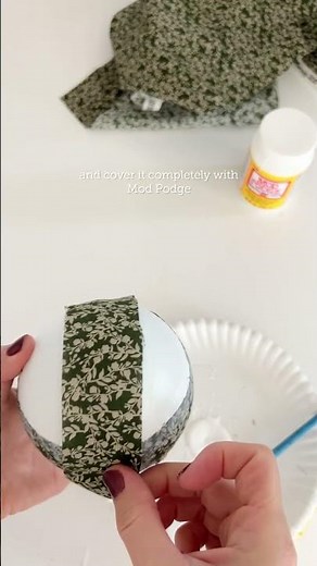 DIY Decoupage ornaments