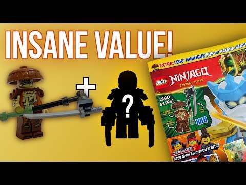 Most VALUE ever?- Lego Ninjago Magazine No 137 Review