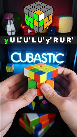 Rubik's cube CFOP F2L Learn | Part 36 #rubikscube #speedsolving #f2l #shorts