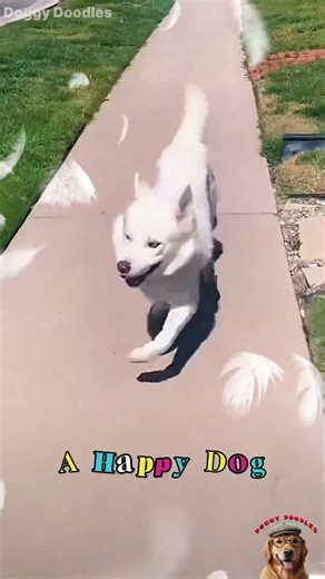 A happy dog #dogs #animals #shorts