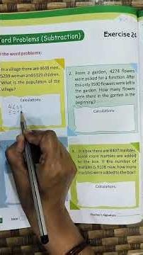 Word problem | Story Sum | Addition | Subtraction