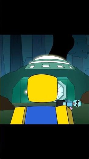 WHY DID THE ALIENS COME?!| #99nightintheforest #animation #alien #robloxstory